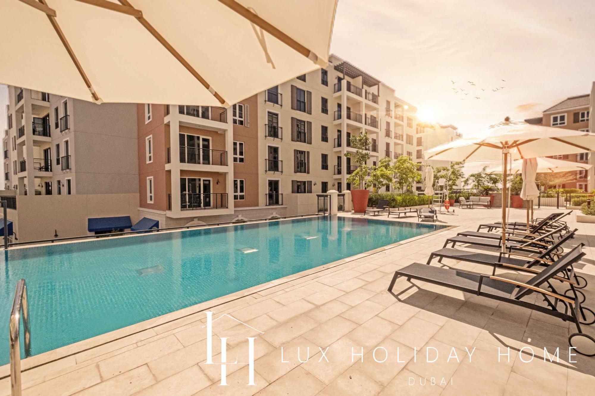 Lux - The La Mer Sea View Suite 3 Dubaj Kültér fotó